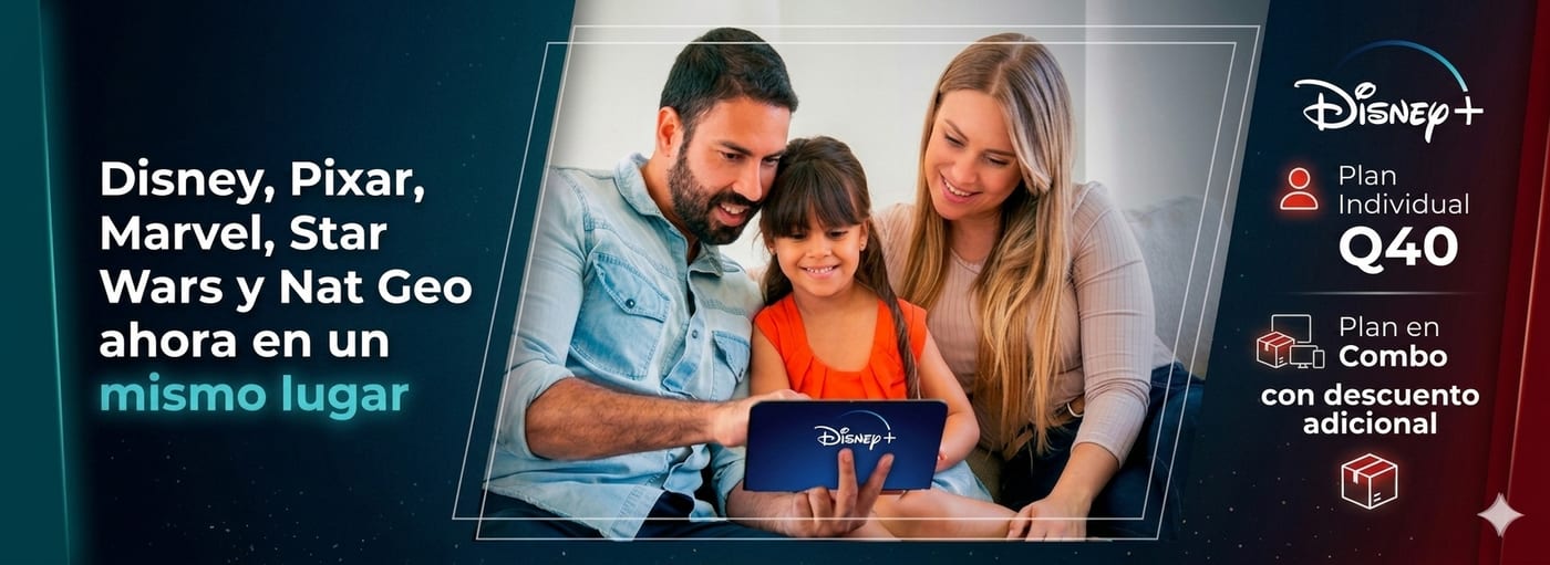 Disney+ — Disney, Pixar, Marvel, Star Wars y Nat Geo